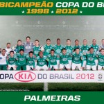 Pôster do Palmeiras Campeão da Copa do Brasil 2012